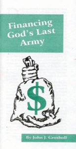 Financing God's Last Army booklet