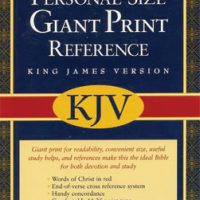 Giant Print KJV Bible