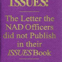 Issues 2, The Letter the NAD Offices did not publish in their Issues book