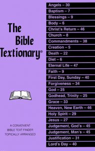 The Bible Textionary book cover