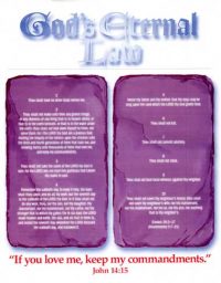 God's Eternal Law tract
