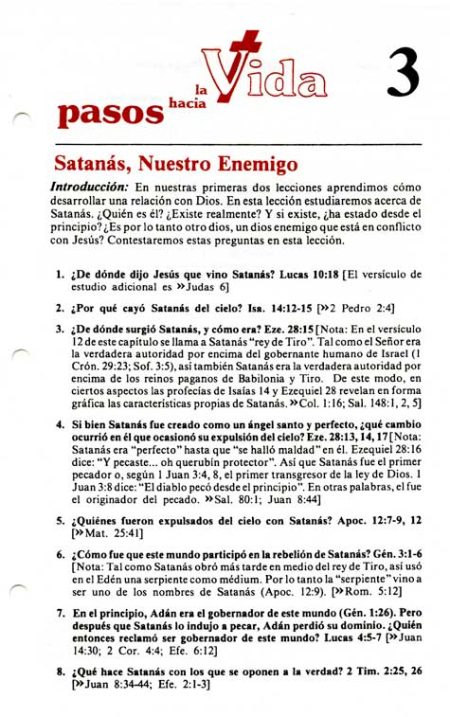 Sample Spanish Bible Study