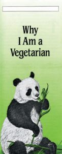 Why I am A Vegetarian tract