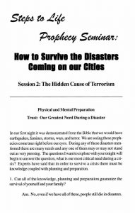 How to Survive disasters coming on Cities notes