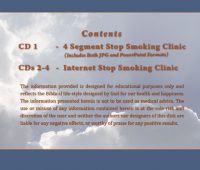 Stop Smoking Clinic CD back cover
