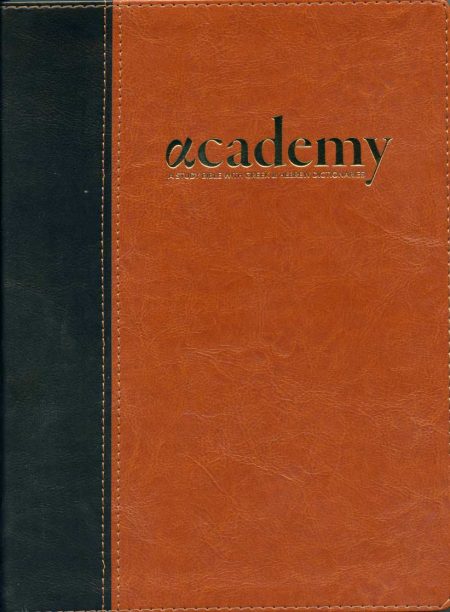 Academy Study Bible Chestnut cover