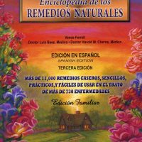Enciclopedia de los Remedios Naturales book cover hardback