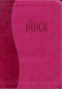 Remnant Study Bible Pink Cover