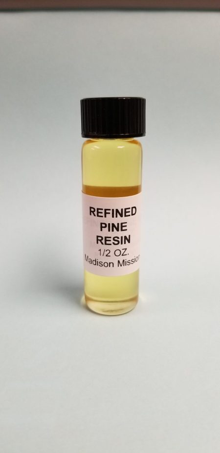 refined pine resin bottle