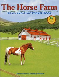 The Horse Farm Read-and-Play Sticker Book cover