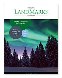 LandMarks magazine cover for February 2024