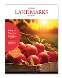 LandMarks Magazine cover for September 2025