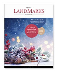 LandMarks magazine cover for February 2026